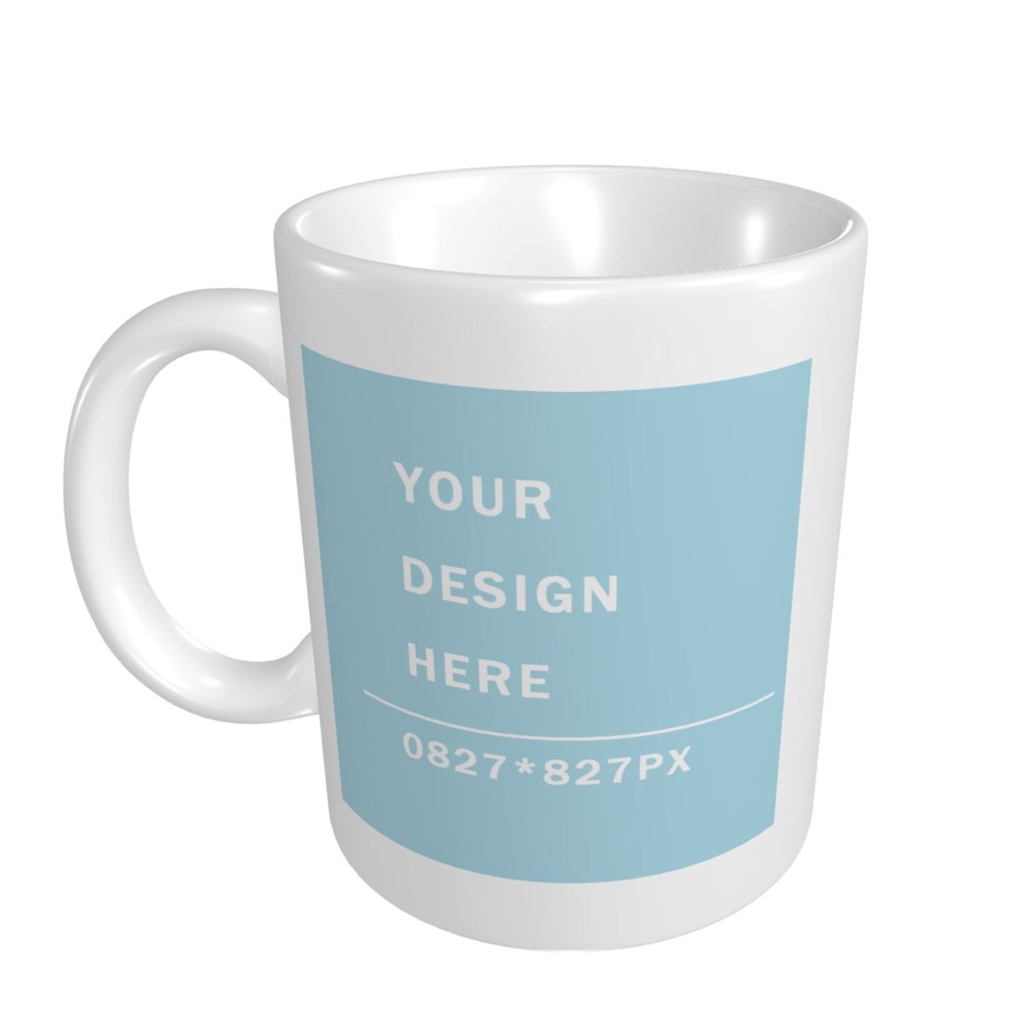 Design your Mug - White Ceramic  Mug -Two Side Printed