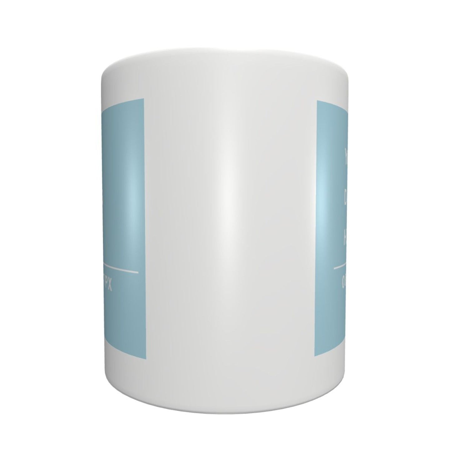 Design your Mug - White Ceramic  Mug -Two Side Printed