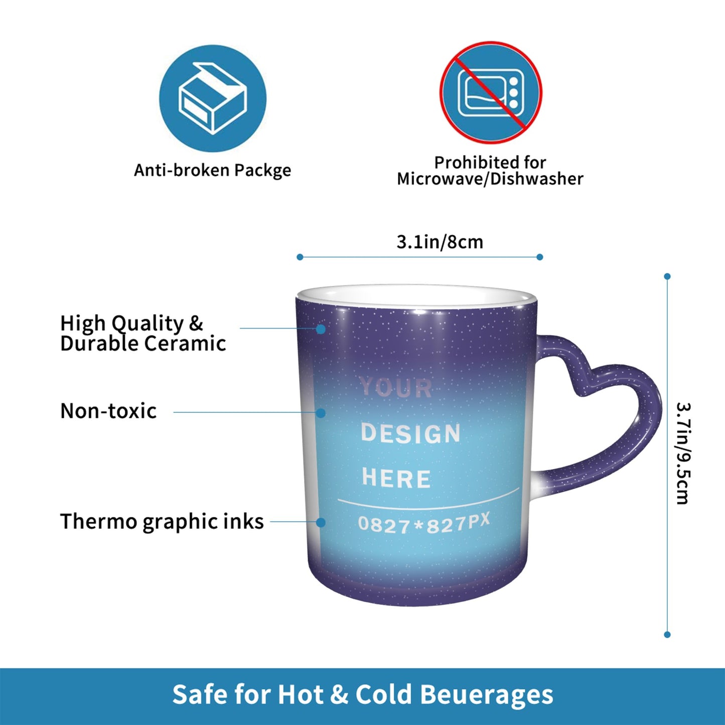 Design your Mug -Color Changing Mug In The Sky-POD