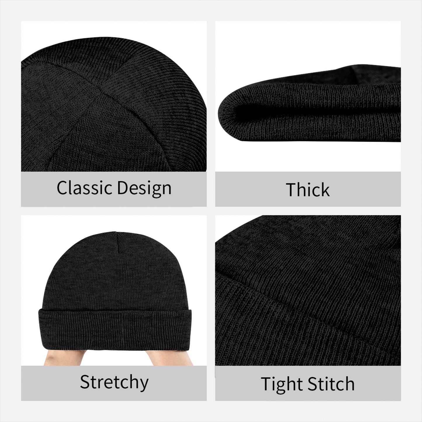 Custom  Logo  Knit  Hat