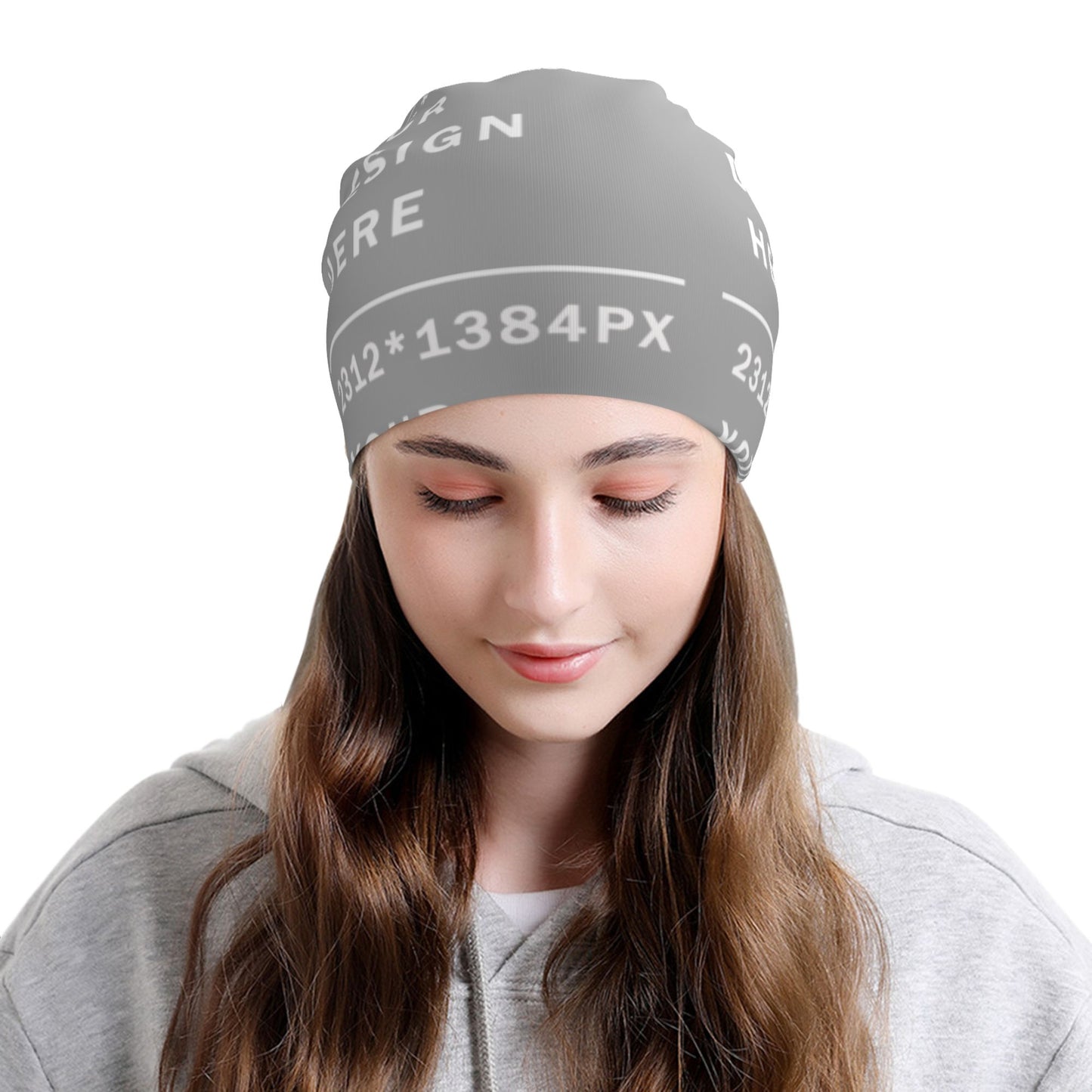 Custom full-printed Knitted Beanie