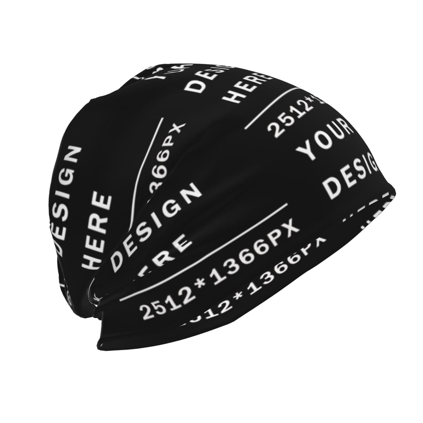 Custom full-printed Loose fit  Knitted Beanie