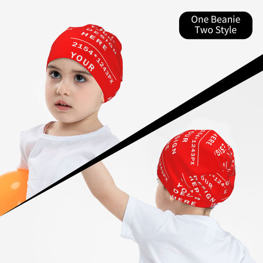 Custom full-printed Kids' Knitted Hat