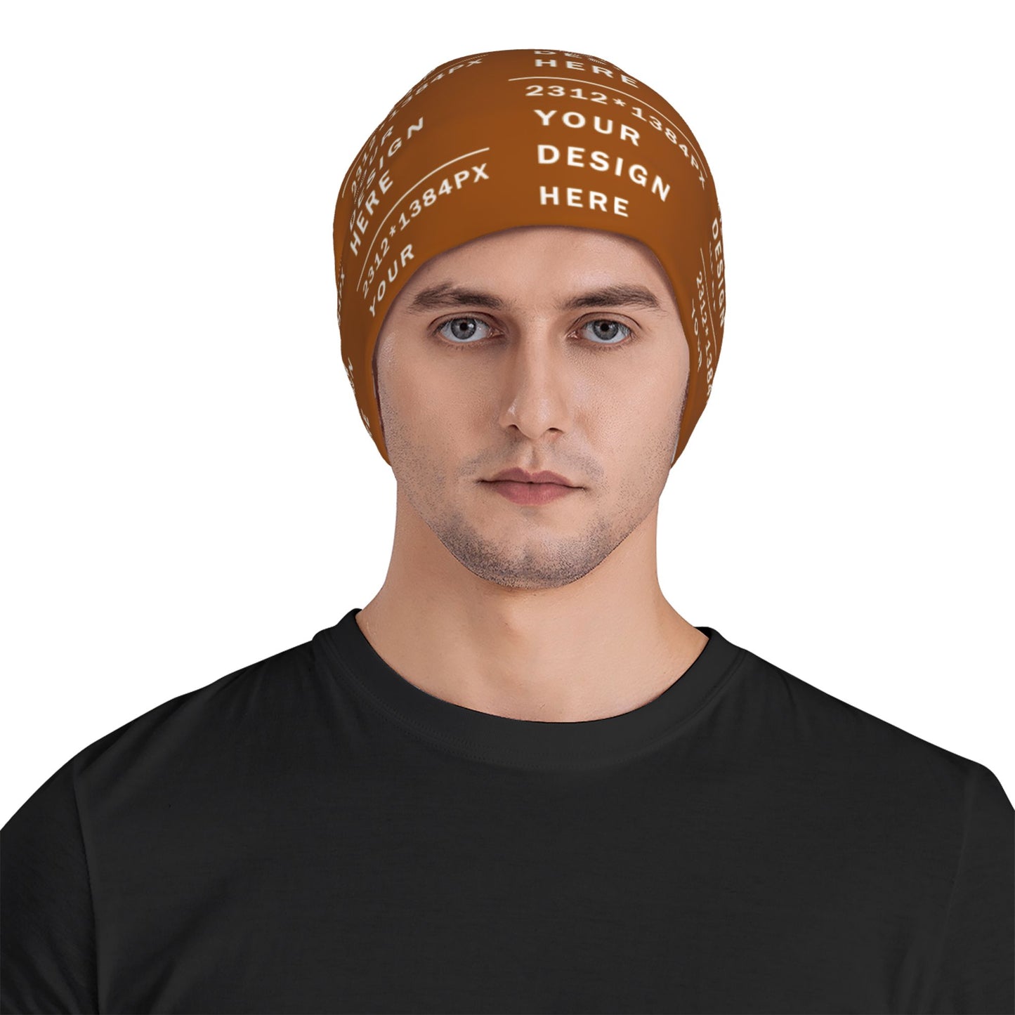 Custom full-printed Fashion Knitted Beanie