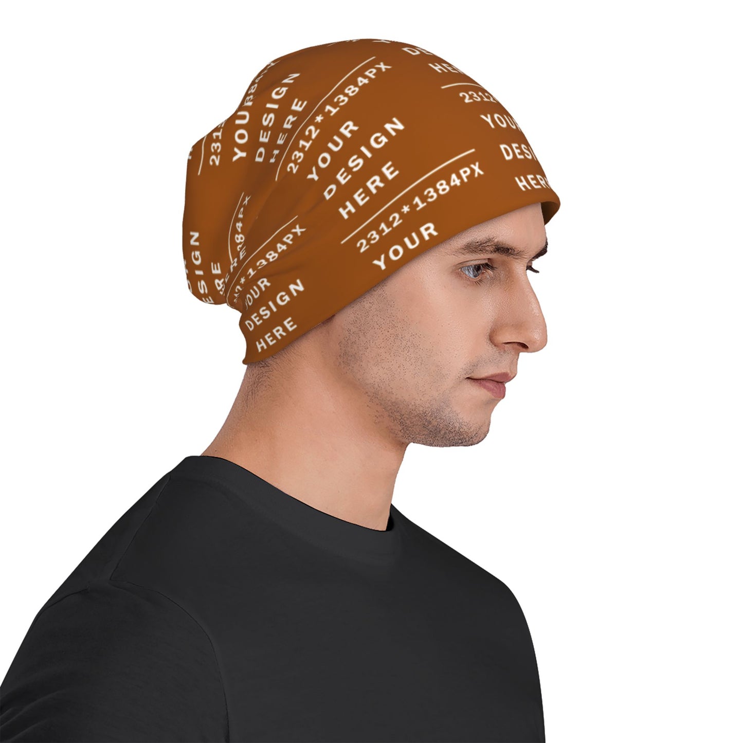 Custom full-printed Fashion Knitted Beanie