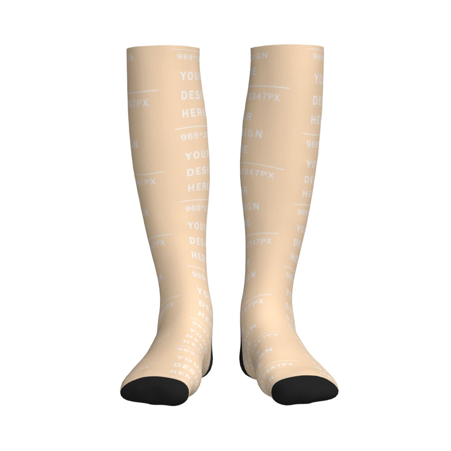 Custom Printed Adult Sports Compression Socks