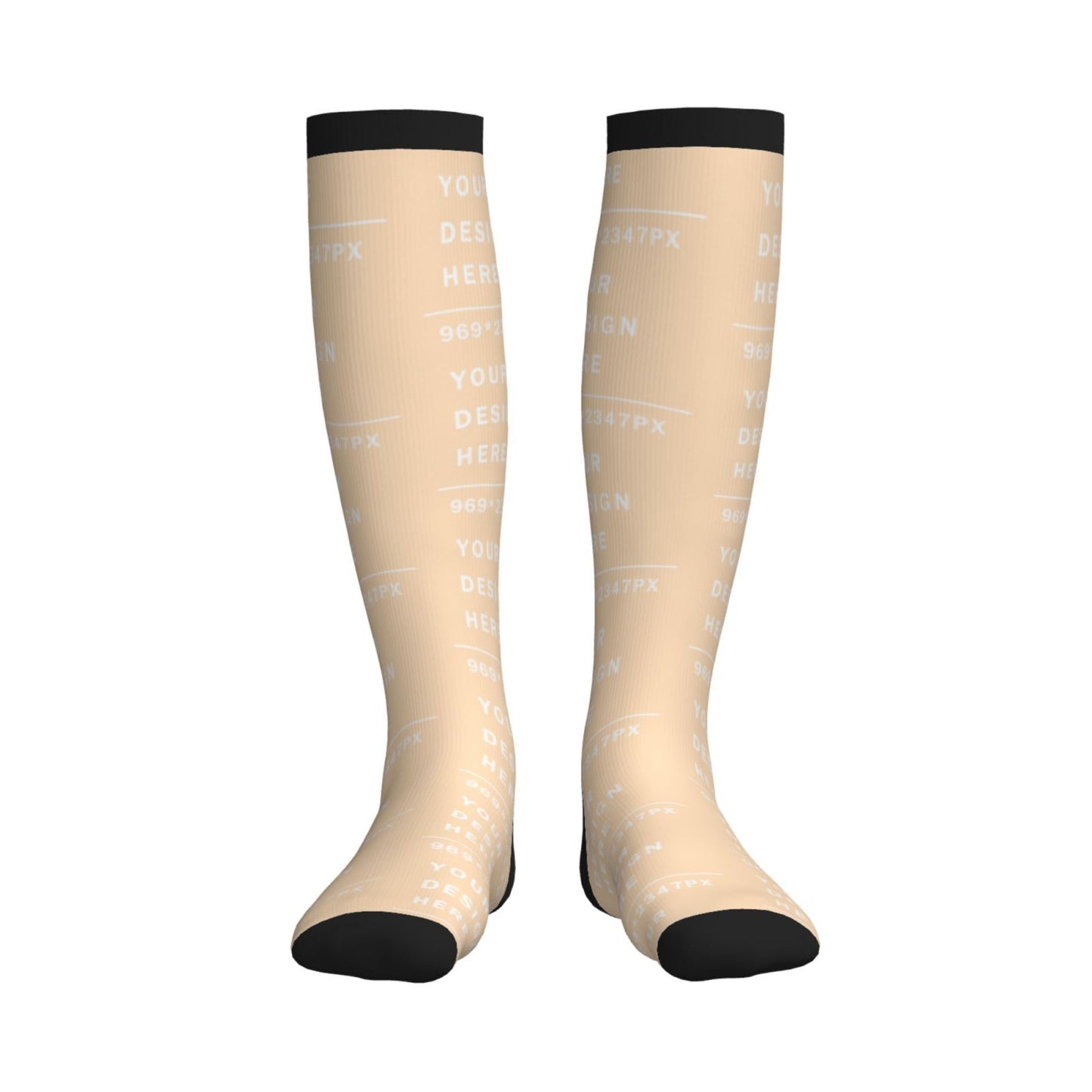 Custom Printed Adult Sports Compression Socks