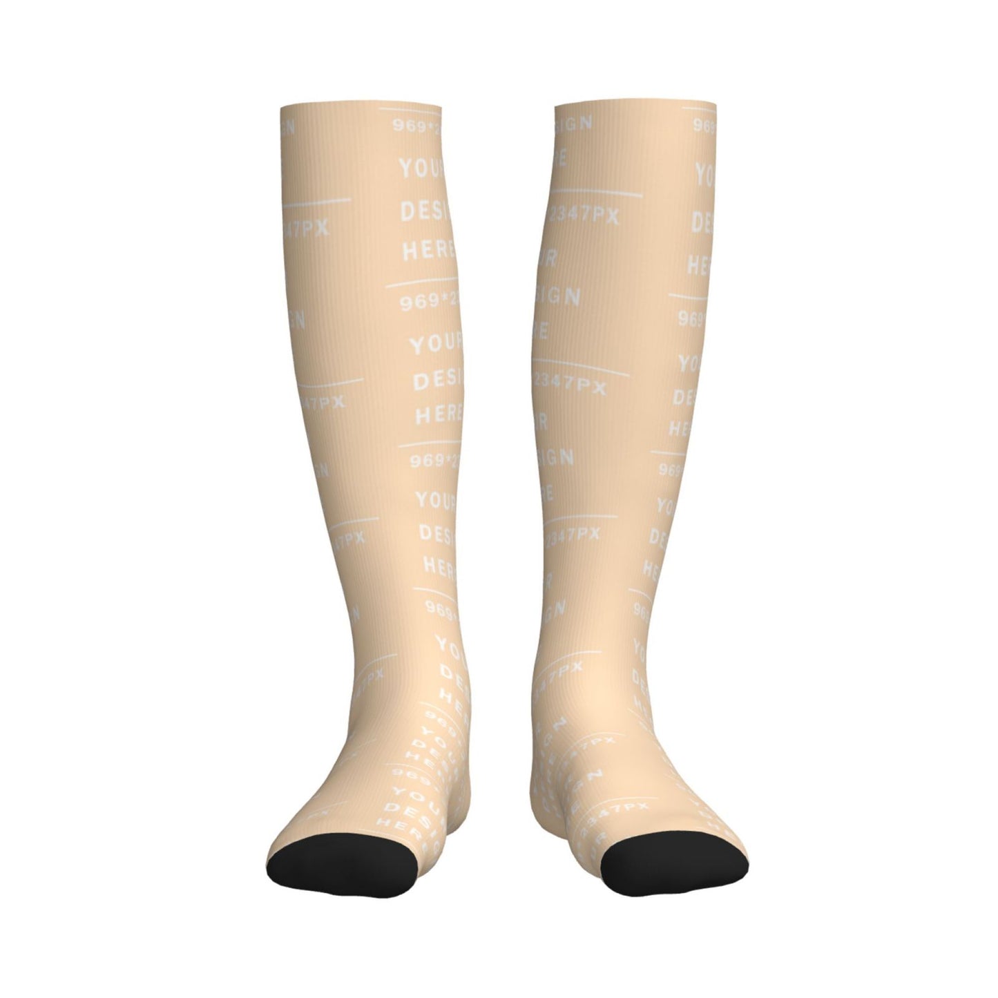 Custom Printed Adult Sports Compression Socks