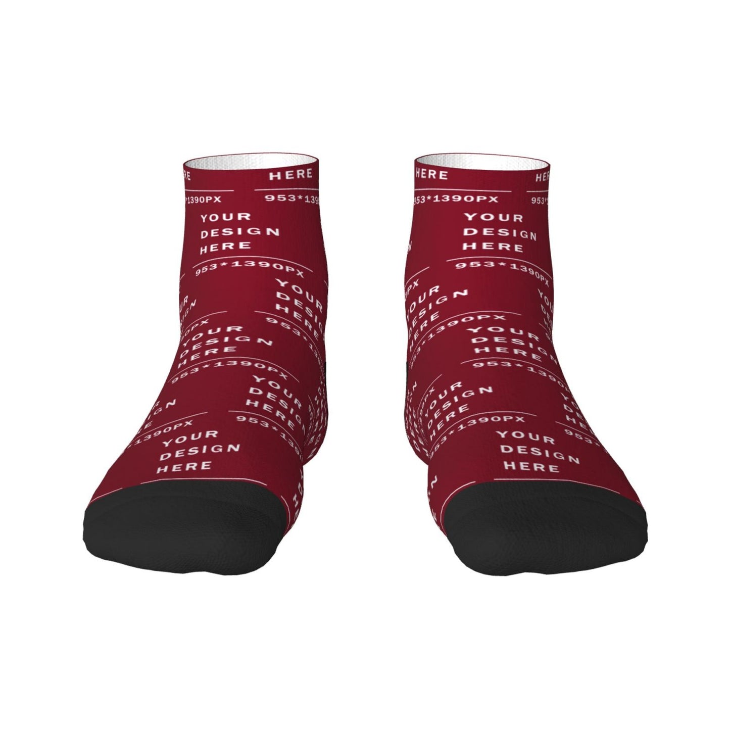 Custom Printed Adult Straight Socks (30cm)