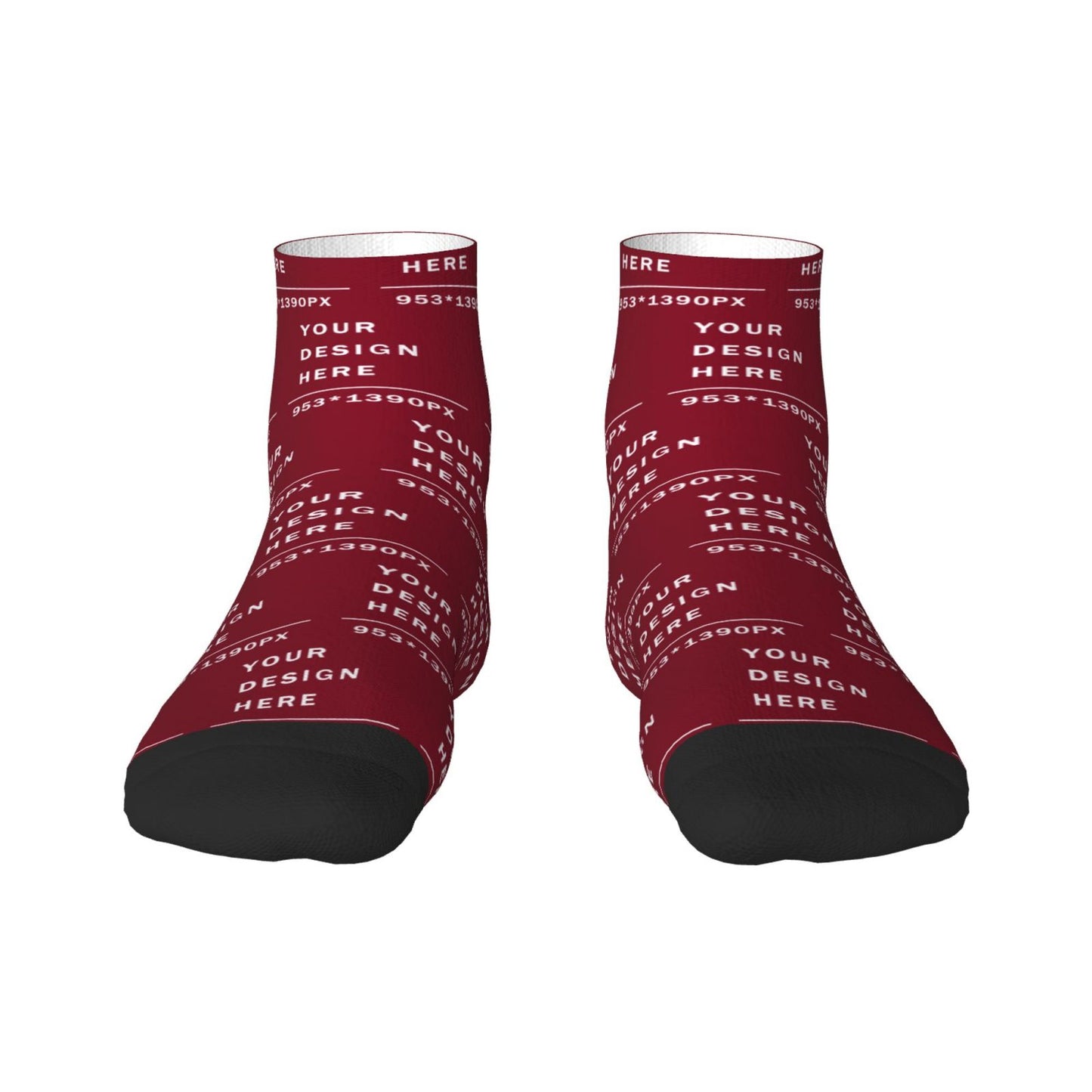 Custom Printed Adult Straight Socks (30cm)