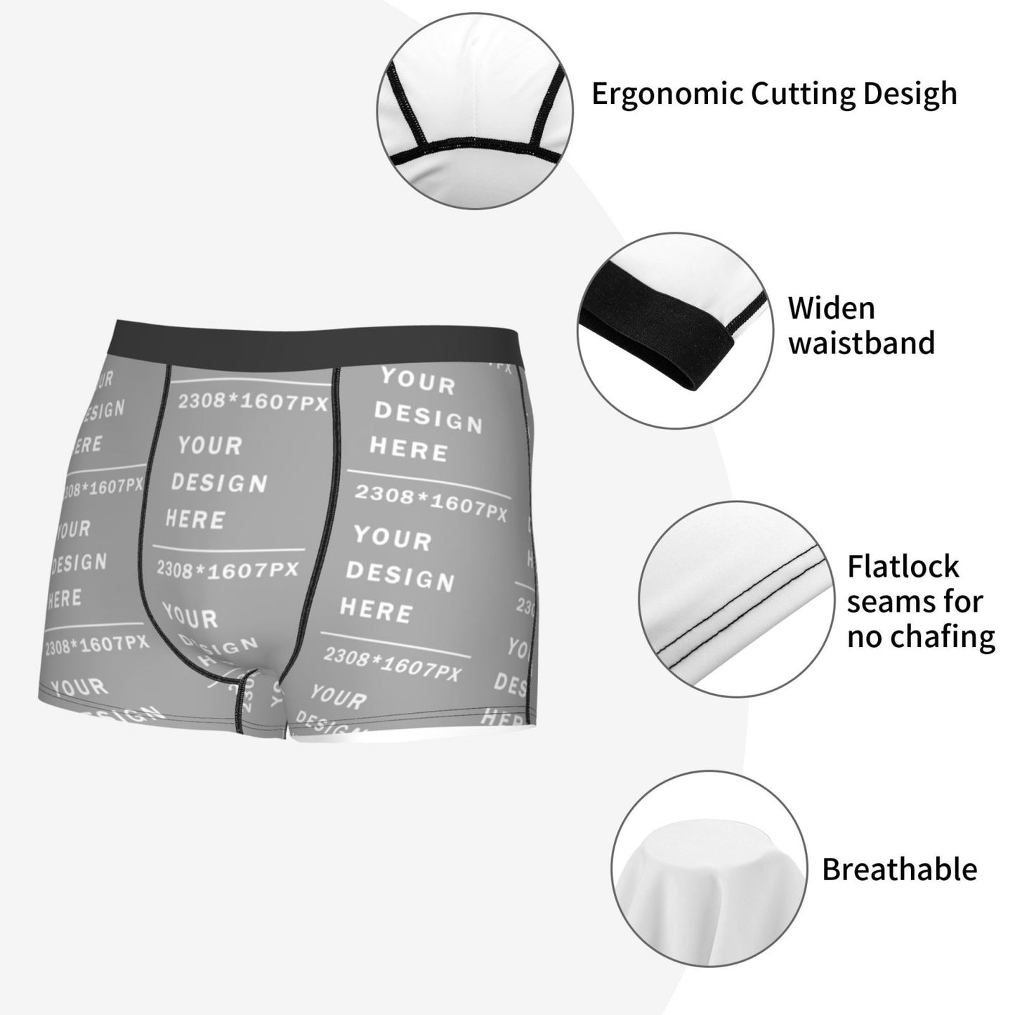 Custom Men's Boxer Briefs