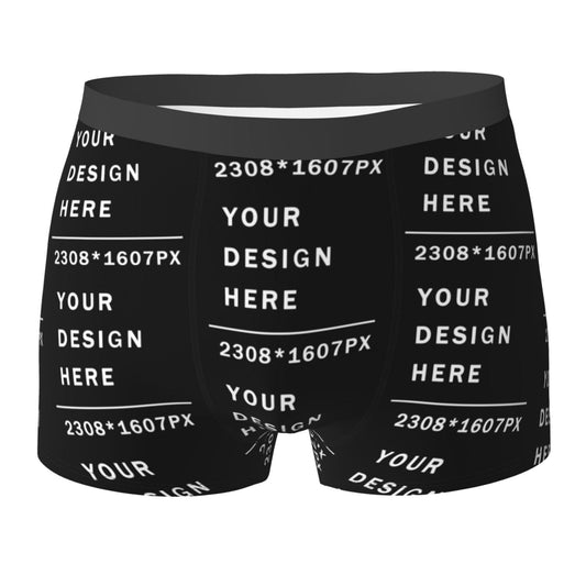 Custom Men's  Boxer Briefs (Mutiple-sided printing)