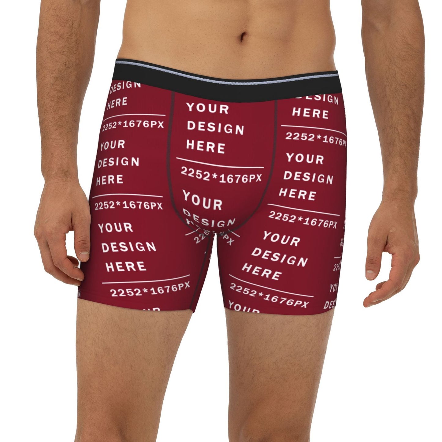 Custom Men's extended Boxer Briefs