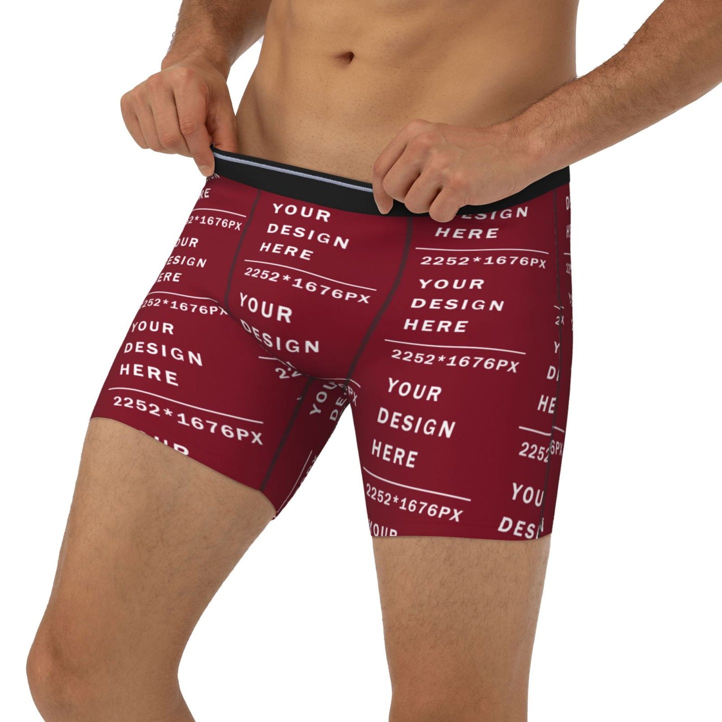 Custom Men's extended Boxer Briefs