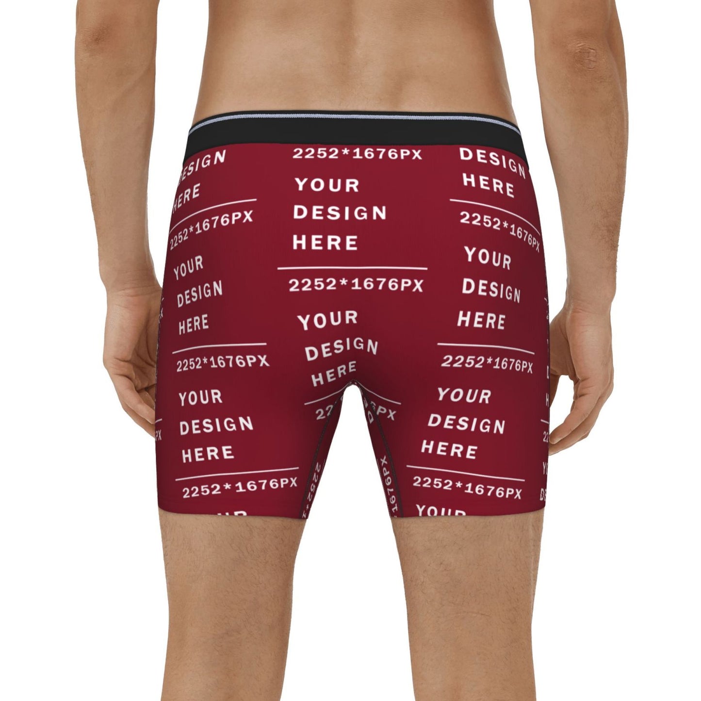 Custom Men's extended Boxer Briefs