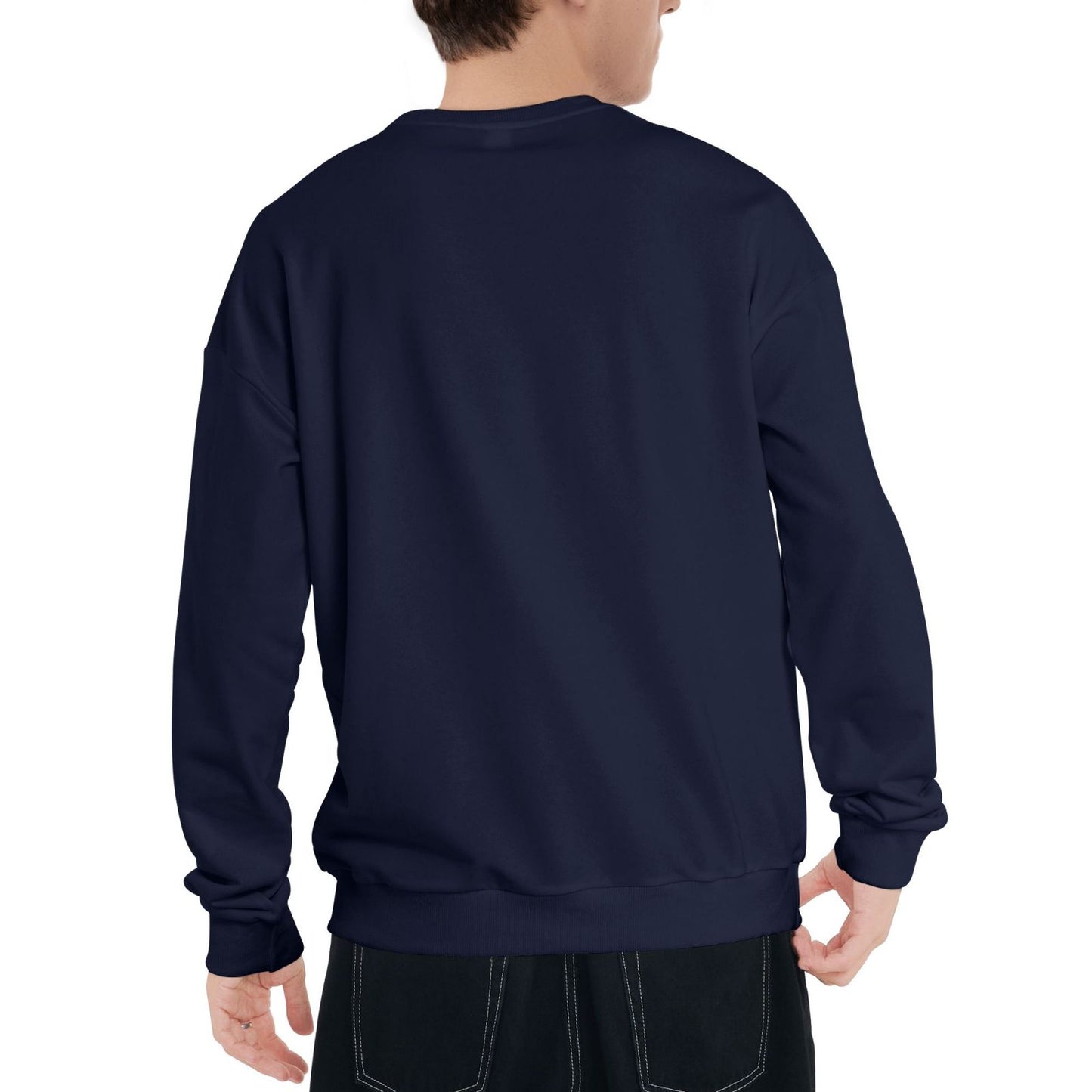 Custom Men's Cotton Crew-neck Hoodie