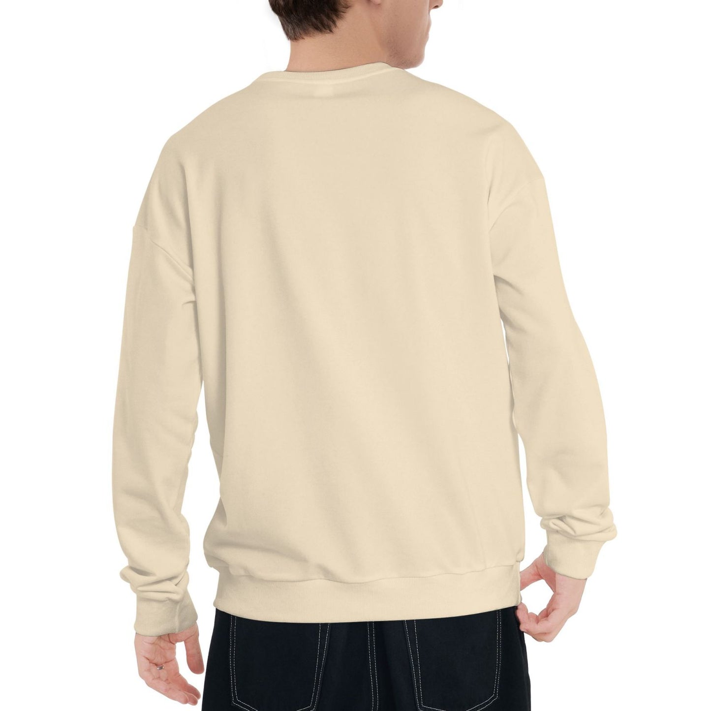 Custom Men's Cotton Crew-neck Hoodie