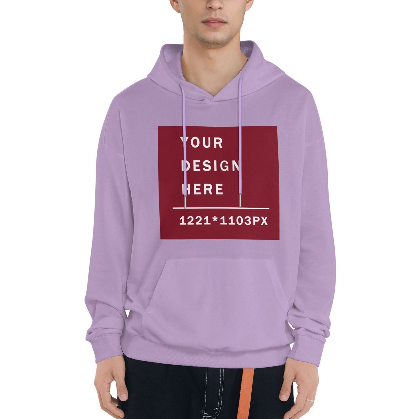 Custom Men's Cotton  Hoodie