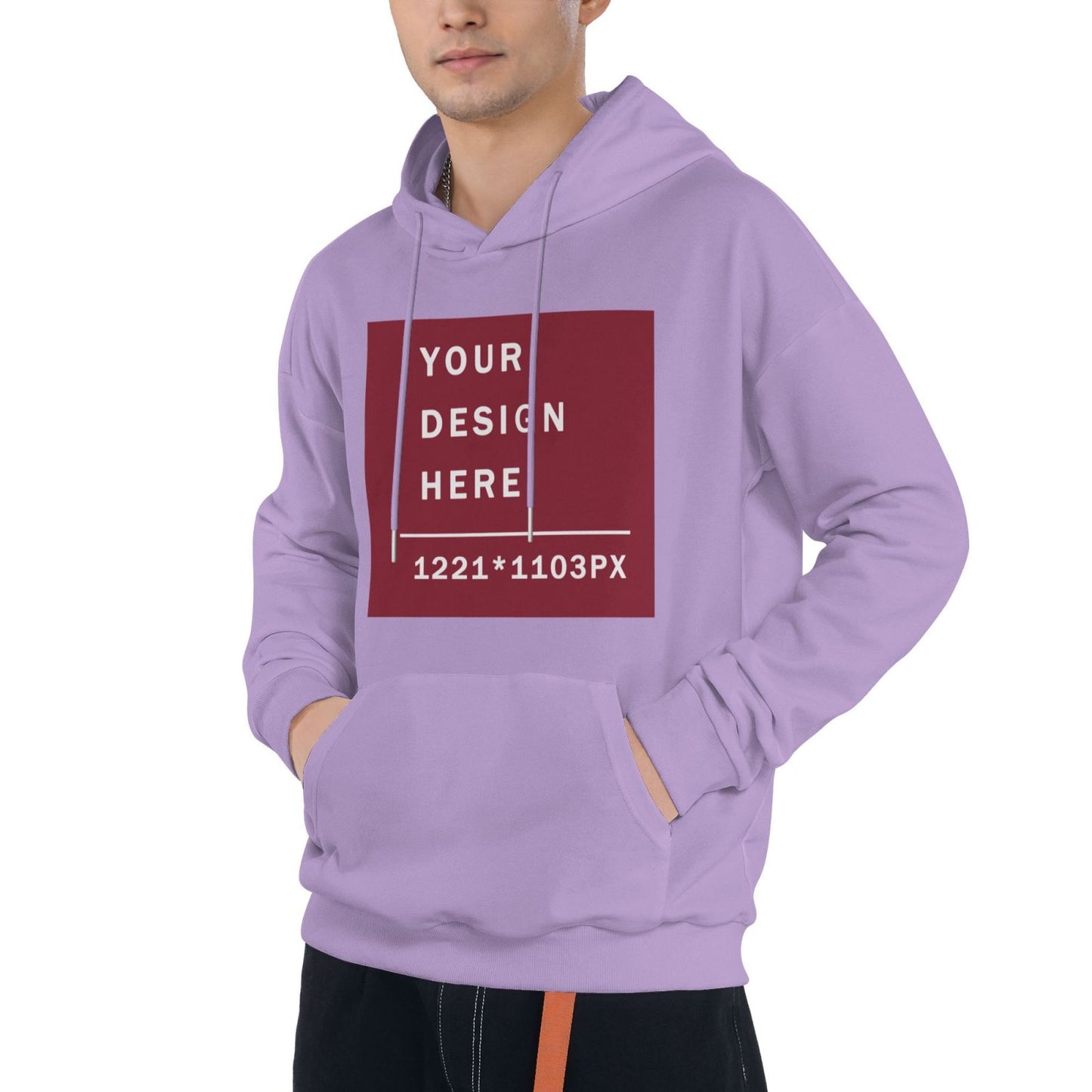 Custom Men's Cotton  Hoodie