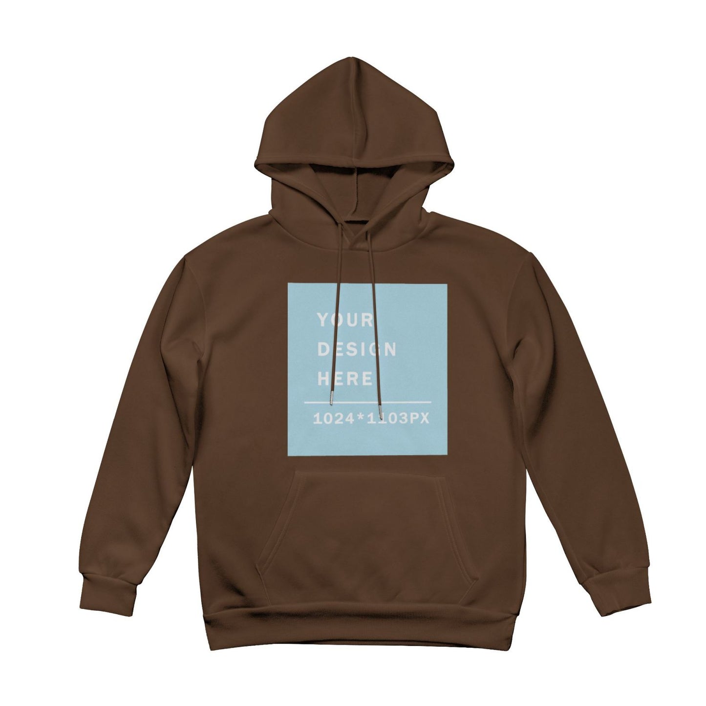 Custom Men's winter fleece hoodie