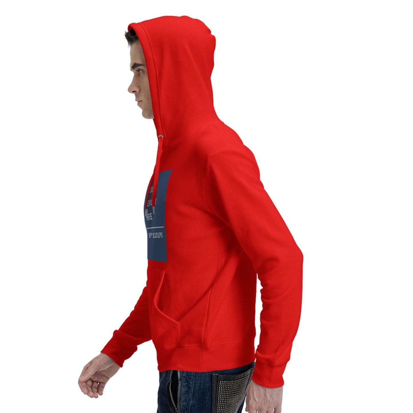 Custom Men's Pure warm Cotton  fabic Hoodie