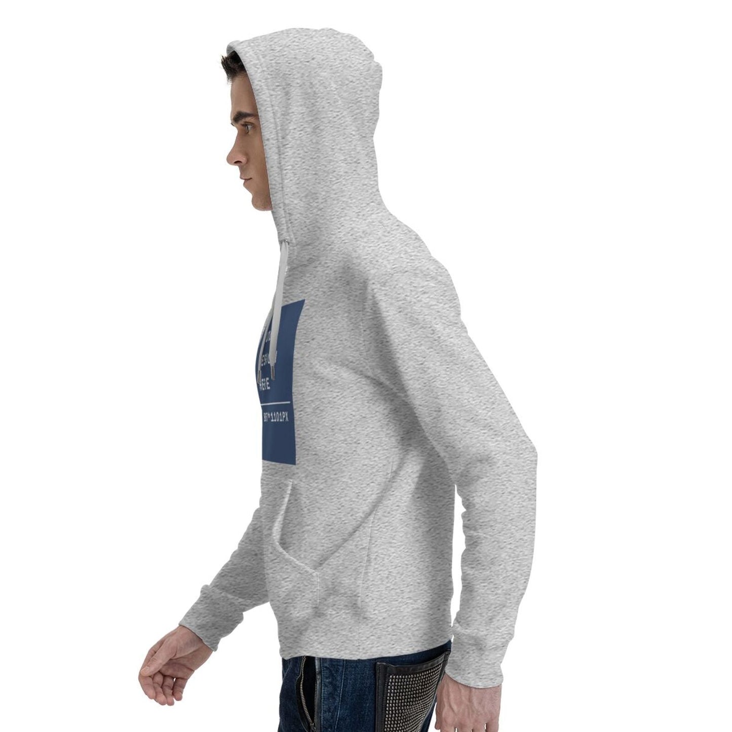 Custom Men's Pure warm Cotton  fabic Hoodie