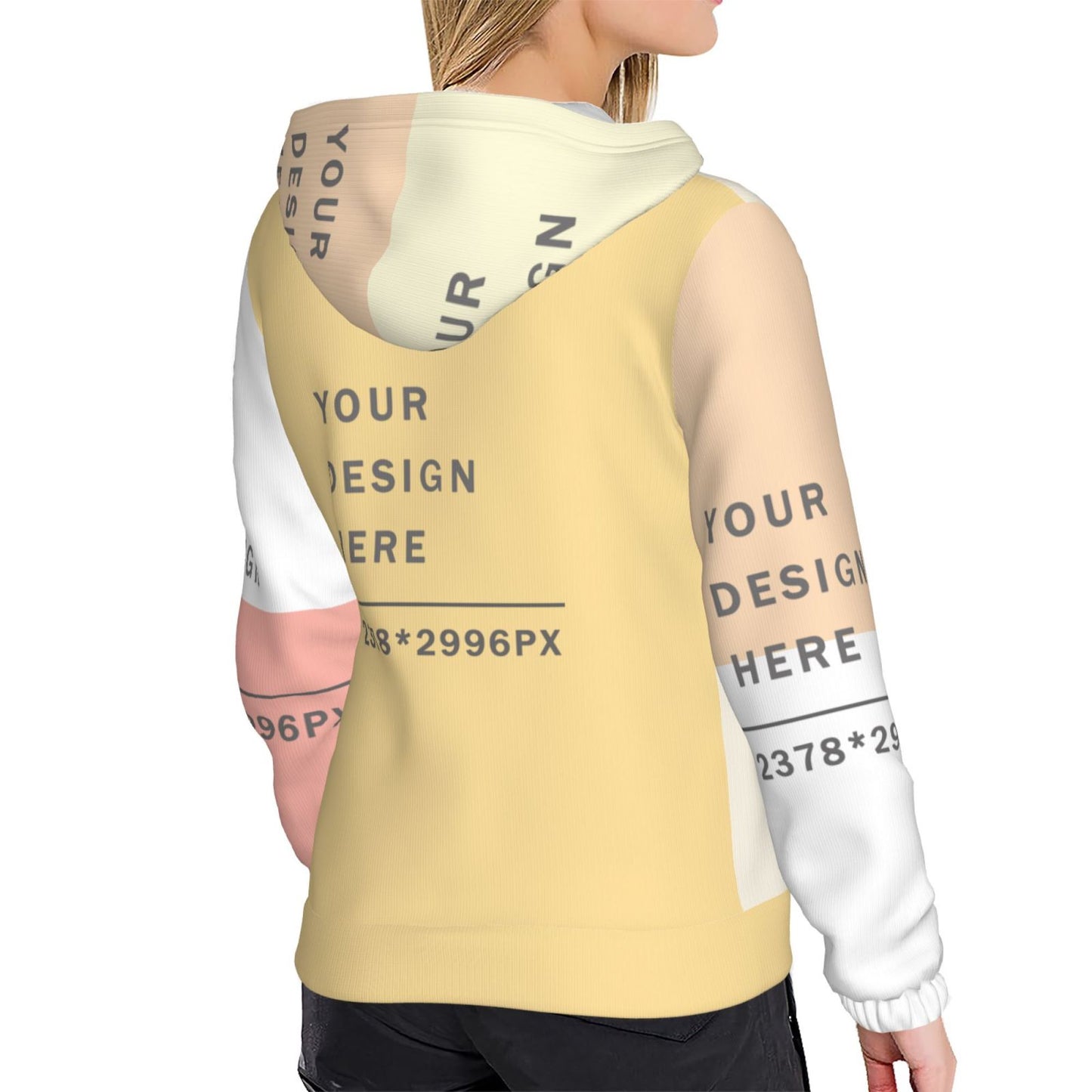 Custom  Women's  hoodie (Full printed)