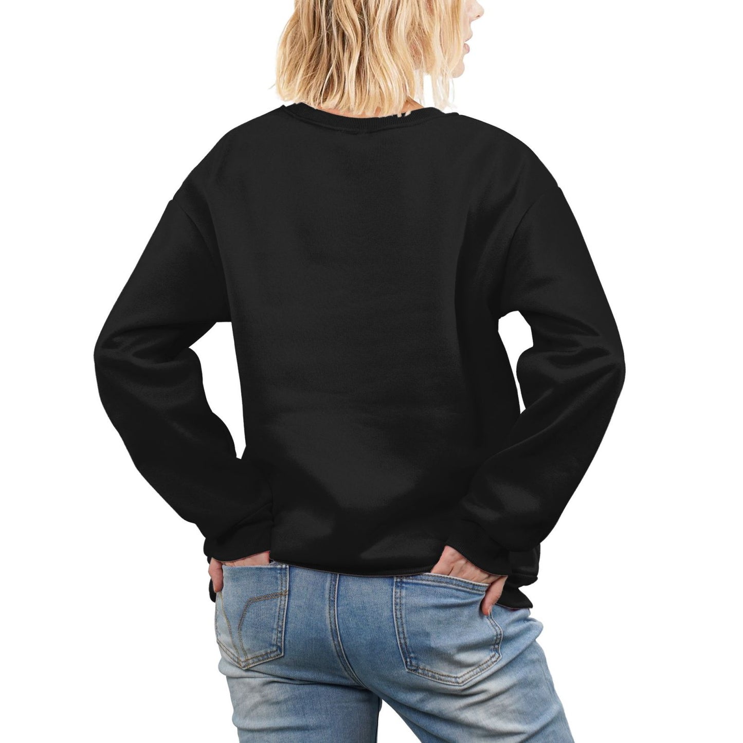 Custom Women's Fleece Crew-neck Hoodie