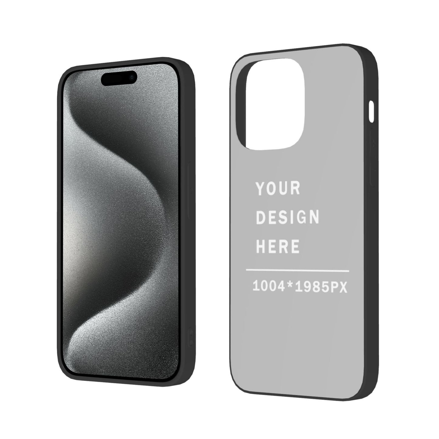 Customized iphone PC case For 15 iPhone (Three cameras)