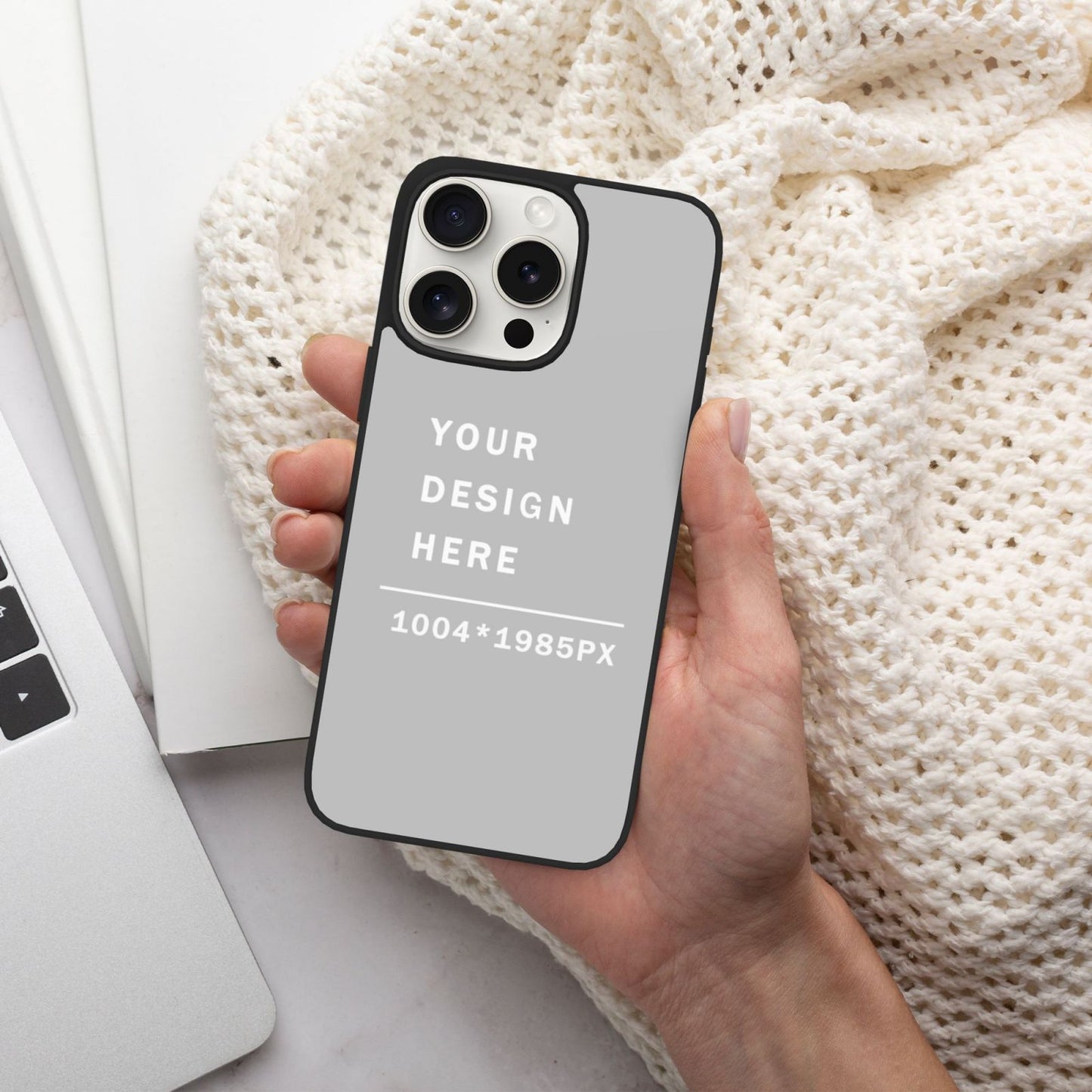 Customized iphone PC case For 15 iPhone (Three cameras)