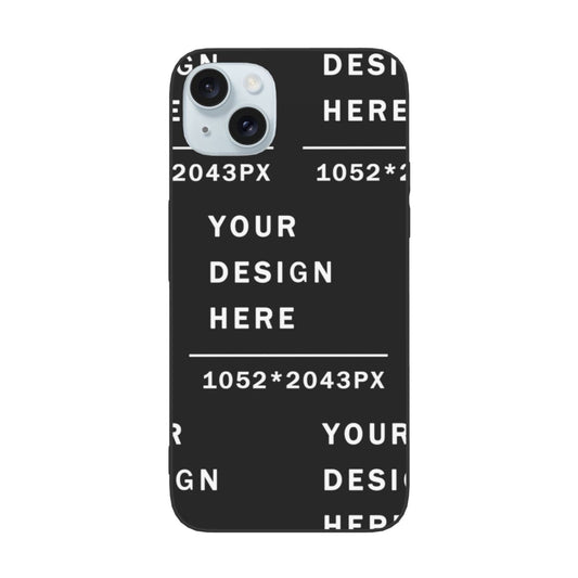 Customized iphone PC case For 15 iPhone (Two cameras)