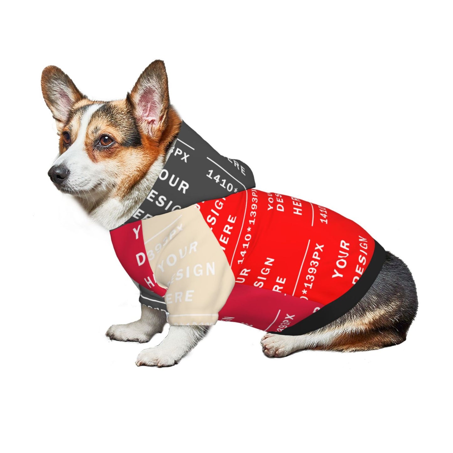 Customized Small Pets Wear Hoodies (multifaced design)