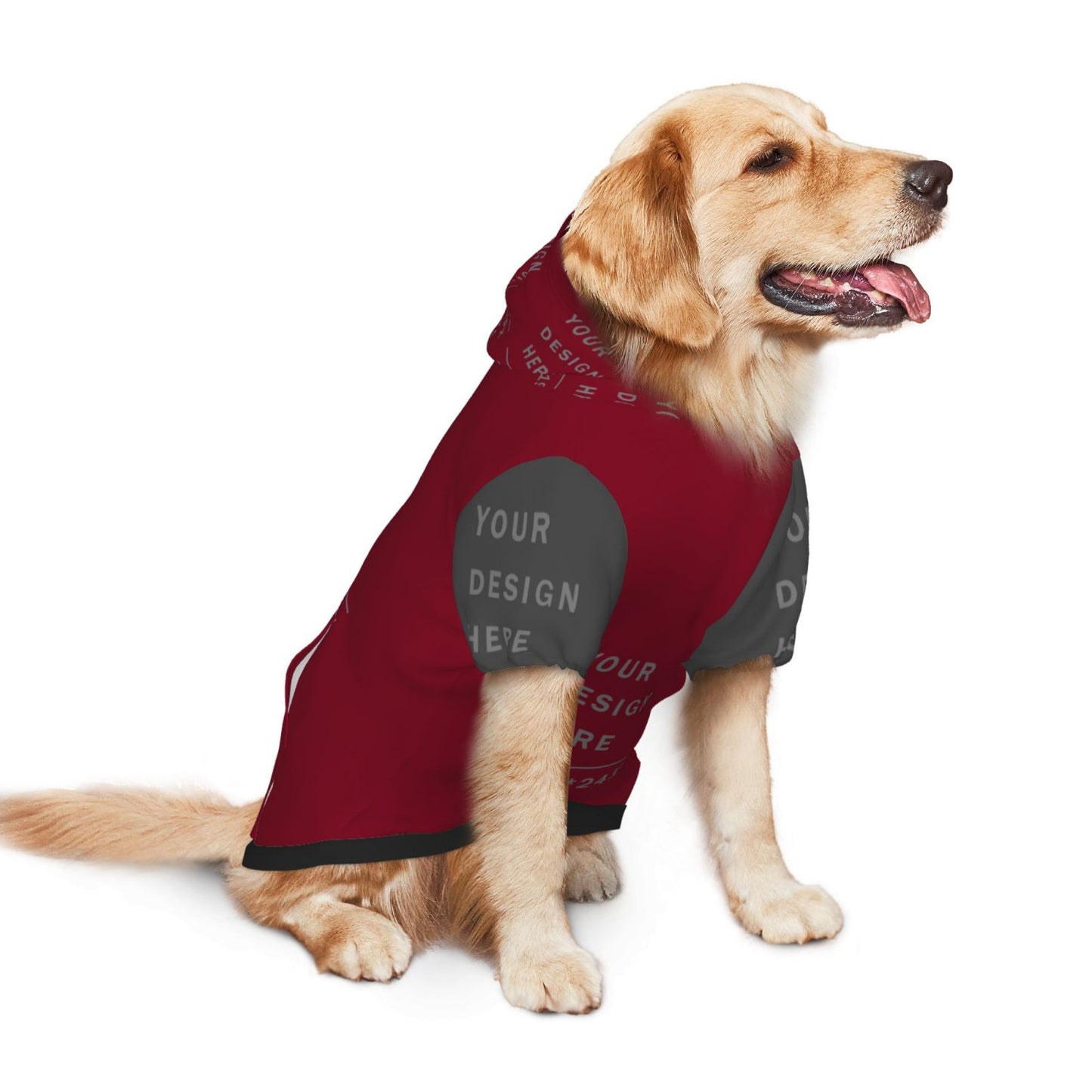 Customized Large Pets Wear Hoodies (multifaced design)