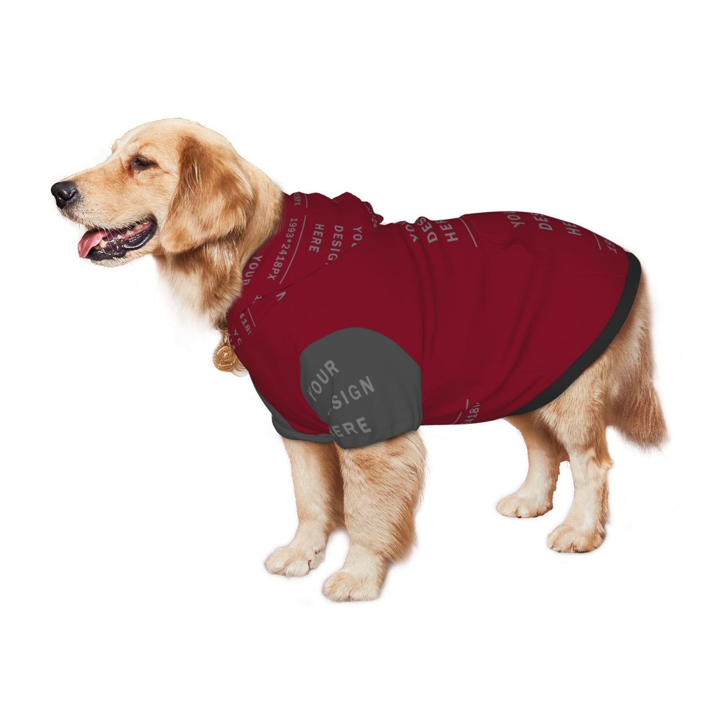 Customized Large Pets Wear Hoodies (multifaced design)