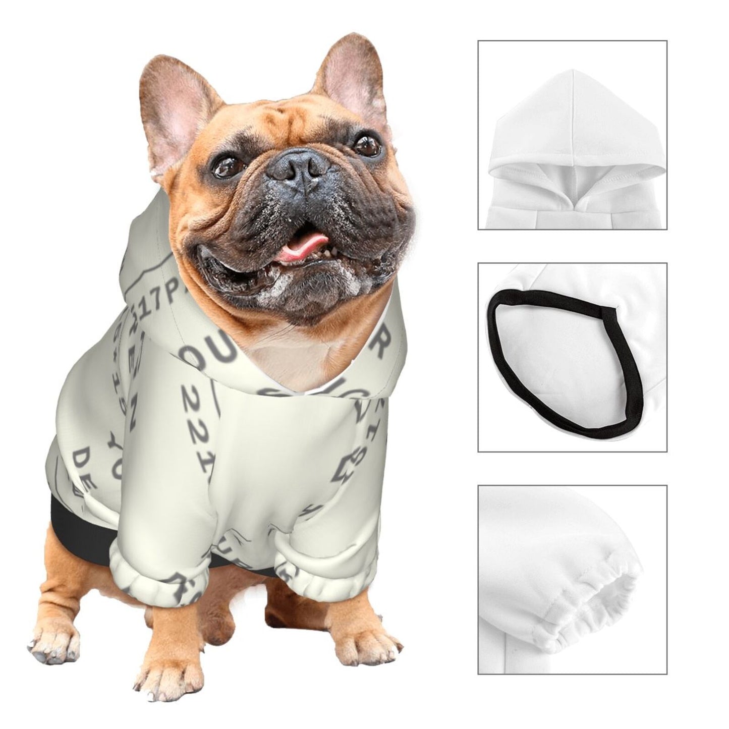 Customized Small Pets Wear Hoodies