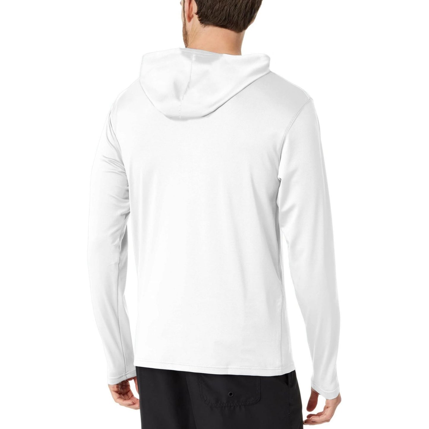 Custom Men's Hooded Long-sleeved T-shirt