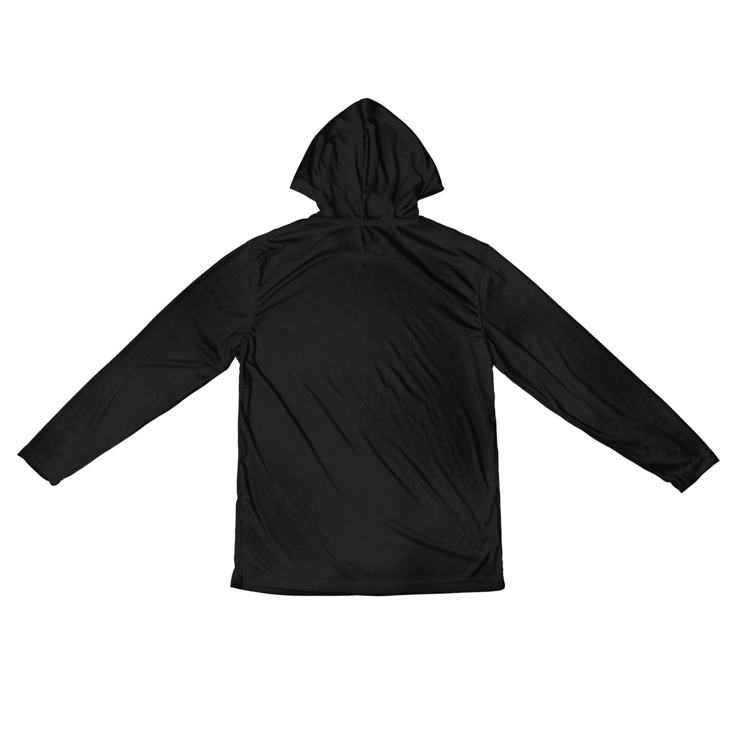 Custom Men's Hooded Long-sleeved T-shirt