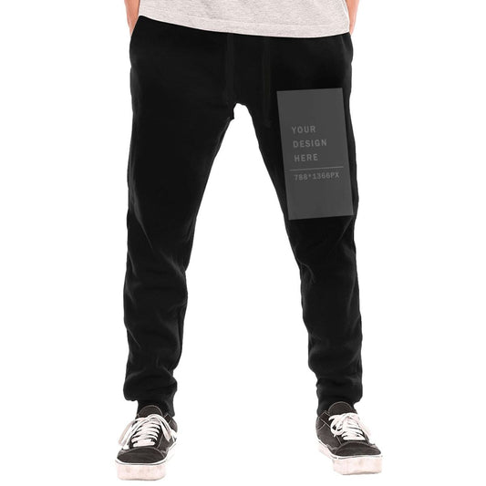 Custom Men's Cotton long pants with Logo