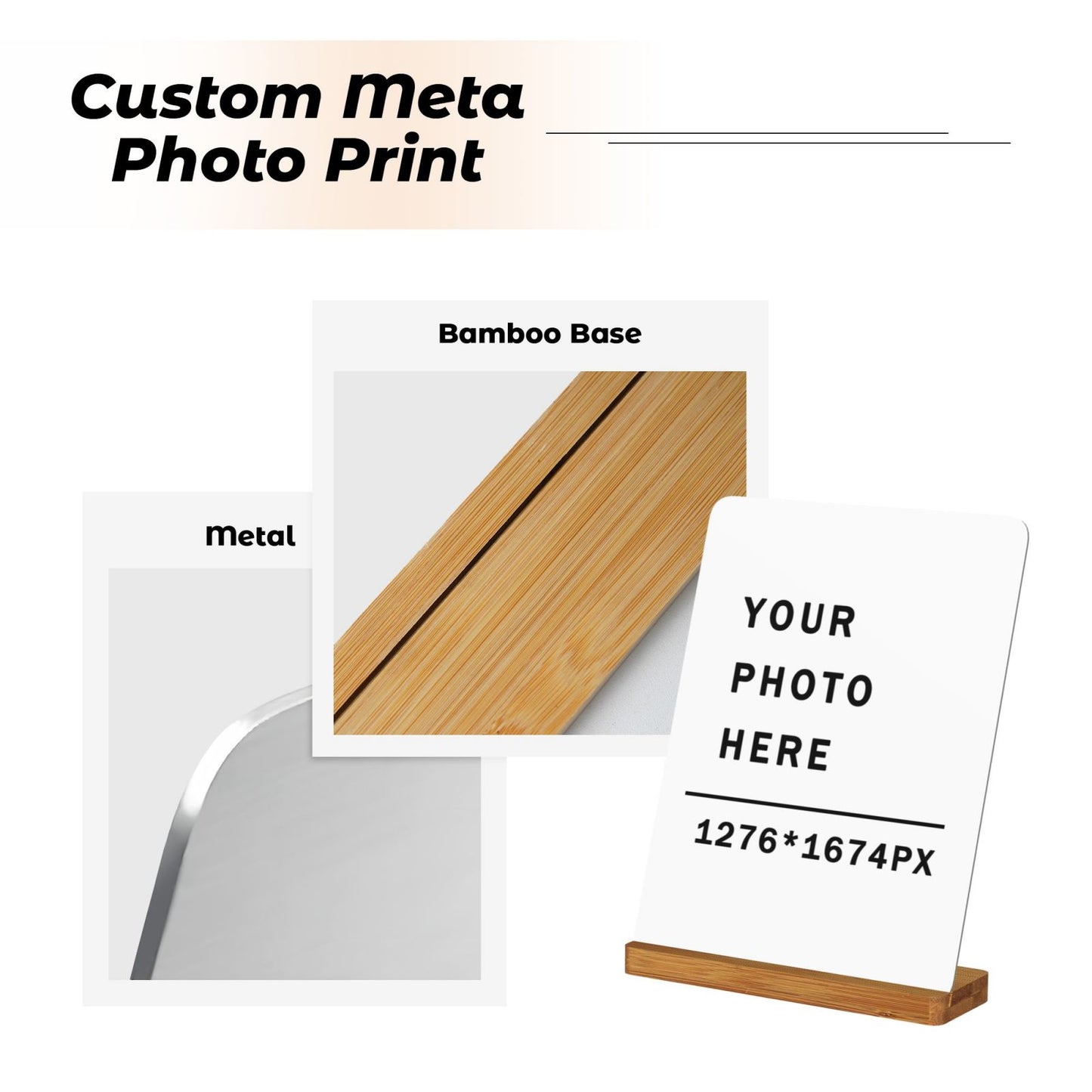 Metal Photo Frame(horizontal)-POD