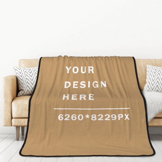 Custom Double Sided Blanket 60x80in (vertical styles)-POD