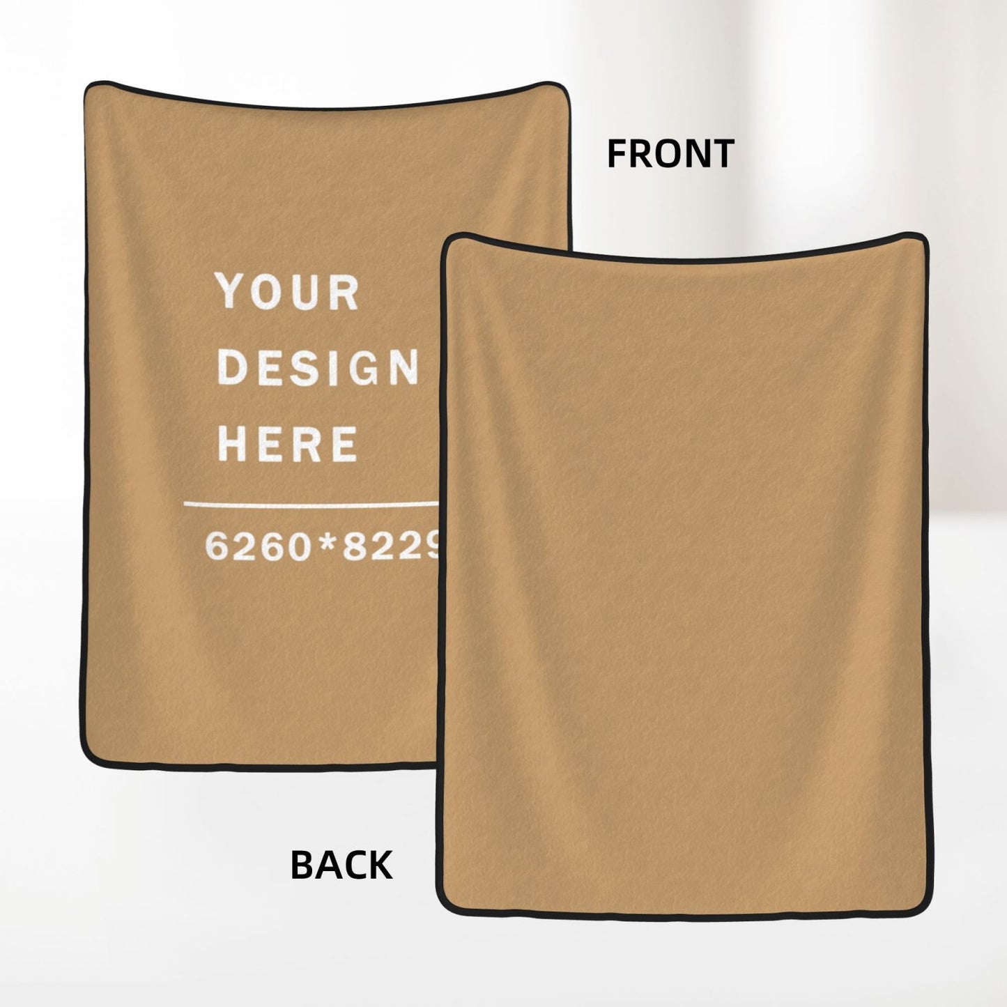 Custom Double Sided Blanket 60x80in (vertical styles)-POD